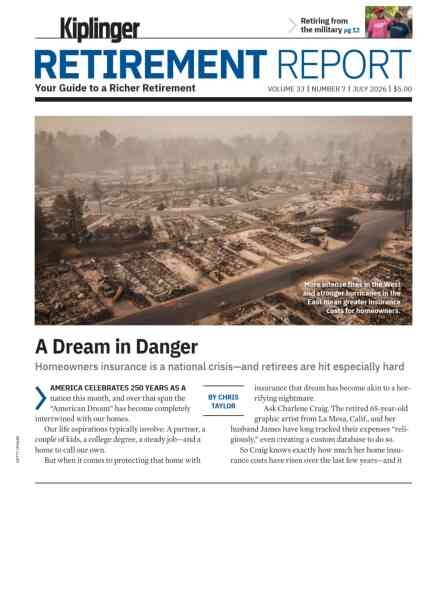 Kiplinger’s Retirement Report – July 2026 Cover