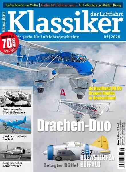 Klassiker der Luftfahrt – 28 Mai 2026 Cover