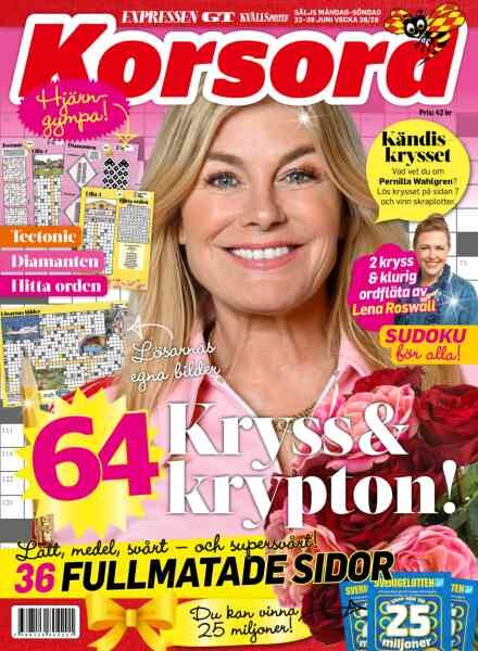 Korsord – 22 Juni 2026 Cover