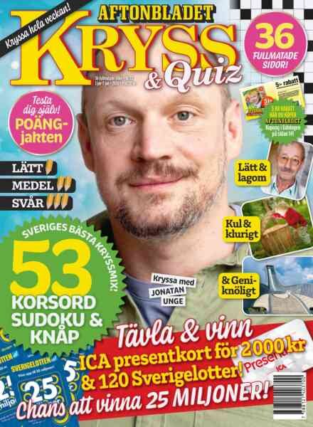 Kryss & Quiz – 1 Juni 2026 Cover