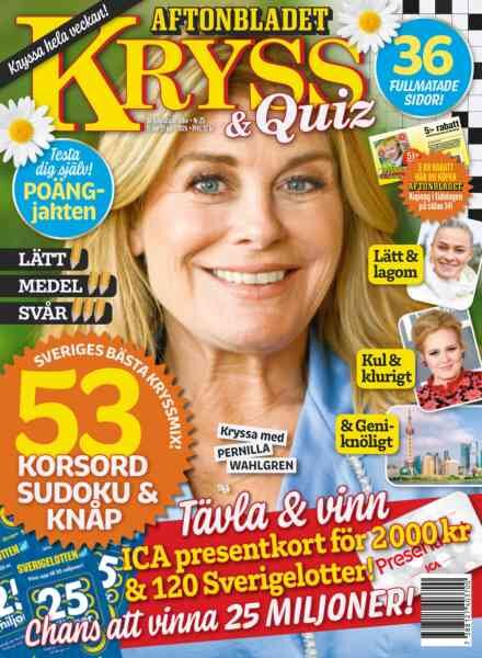 Kryss & Quiz – 15 Juni 2026 Cover