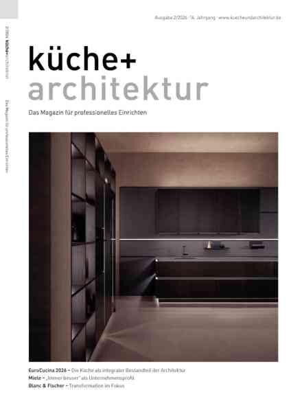 Kuche+Architektur – Mai 2026 Cover