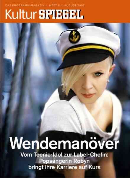 Kultur Spiegel – August 2007 Cover