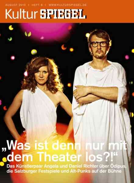 Kultur Spiegel – August 2010 Cover