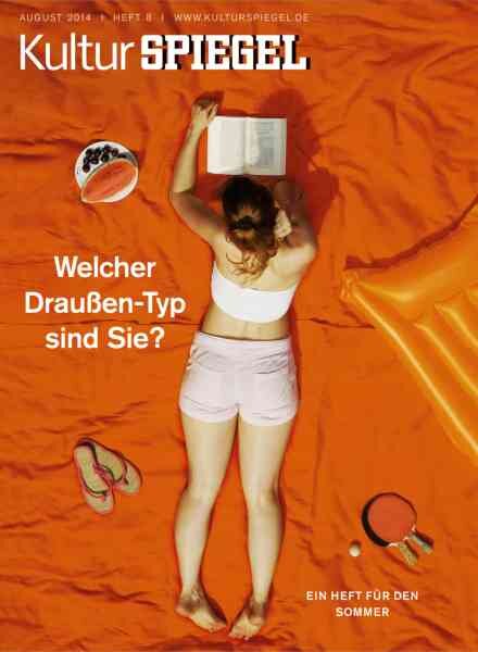 Kultur Spiegel – August 2014 Cover