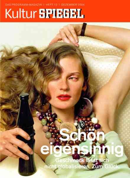 Kultur Spiegel – Dezember 2004 Cover