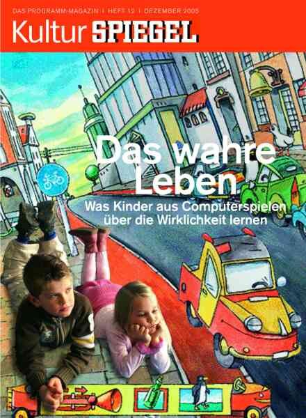 Kultur Spiegel – Dezember 2005 Cover
