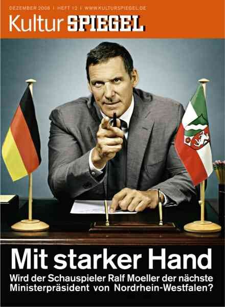 Kultur Spiegel – Dezember 2008 Cover