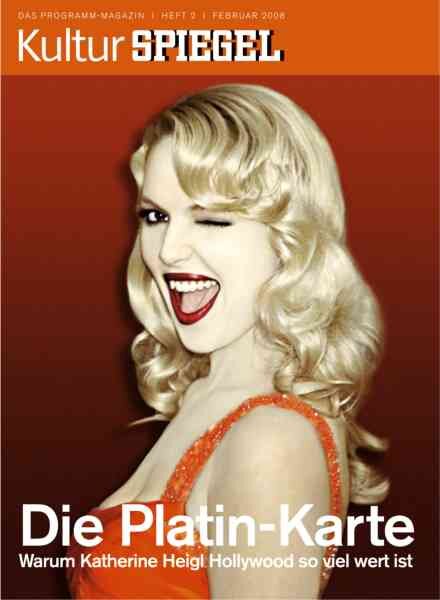 Kultur Spiegel – Februar 2008 Cover