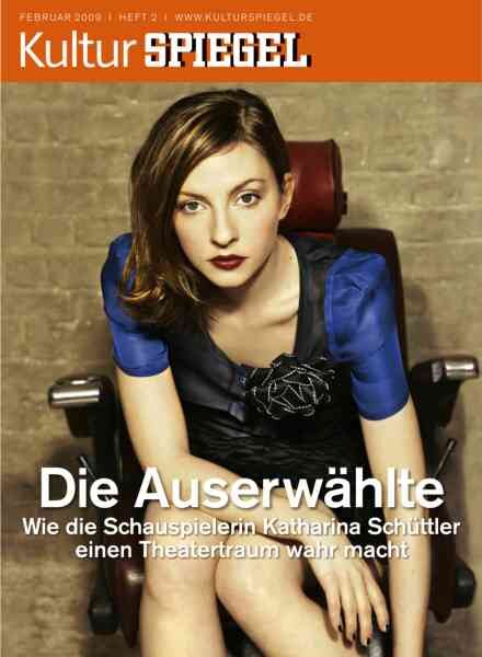Kultur Spiegel – Februar 2009 Cover
