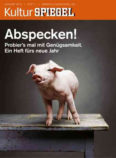Kultur Spiegel – Januar 2012 Cover