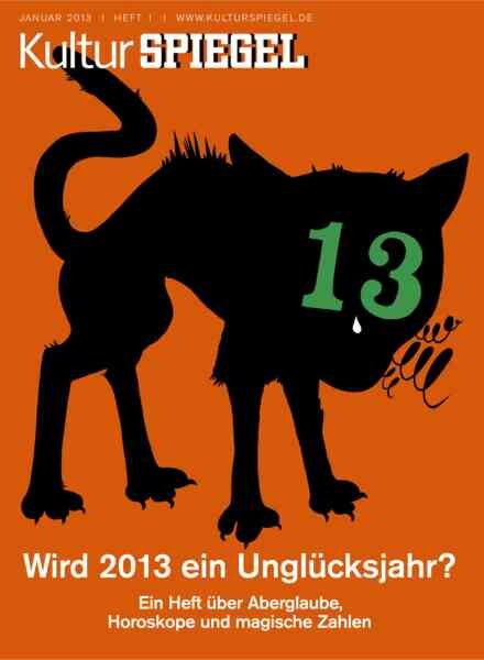 Kultur Spiegel – Januar 2013 Cover