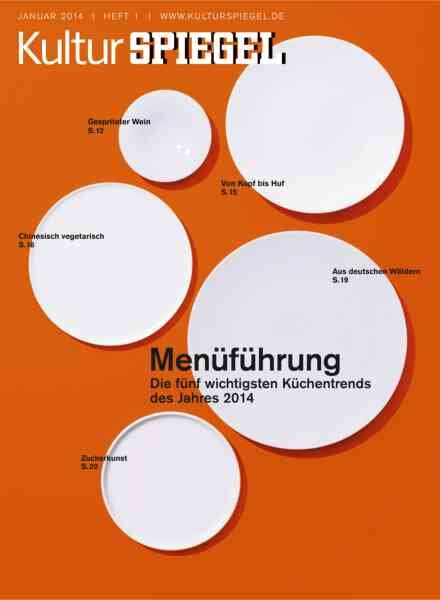 Kultur Spiegel – Januar 2014 Cover