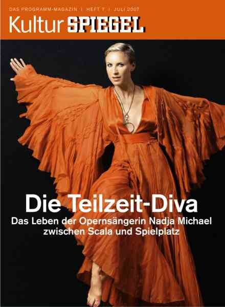 Kultur Spiegel – Juli 2007 Cover