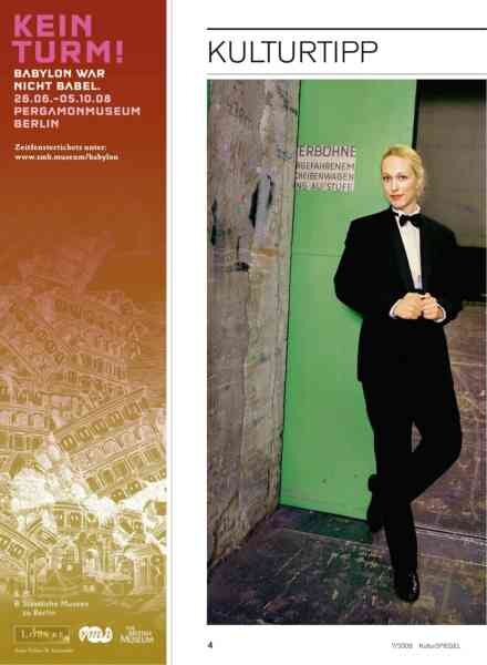 Kultur Spiegel – Juli 2008 Cover