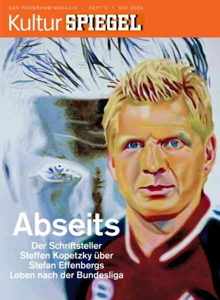 Kultur Spiegel – Mai 2003 Cover