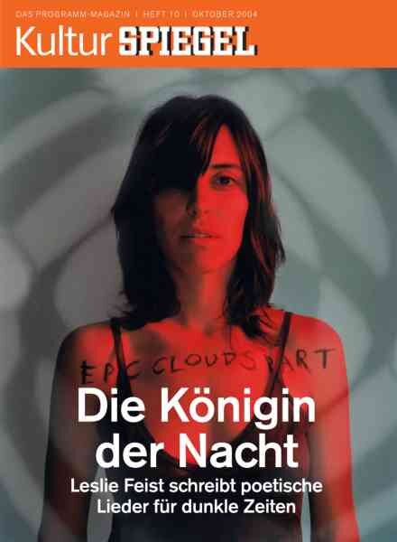 Kultur Spiegel – Oktober 2004 Cover