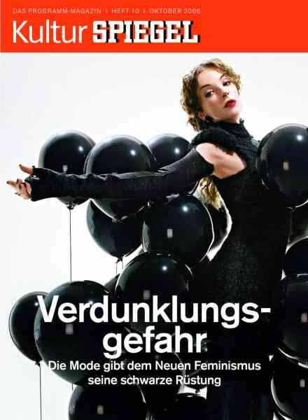 Kultur Spiegel – Oktober 2006 Cover