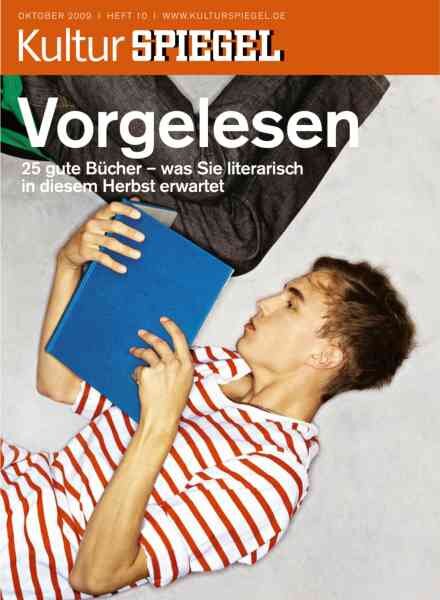 Kultur Spiegel – Oktober 2009 Cover