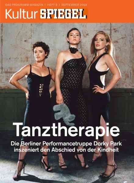 Kultur Spiegel – September 2003 Cover