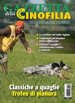 La Gazzetta Della Cinofilia Venatoria – Luglio 2026