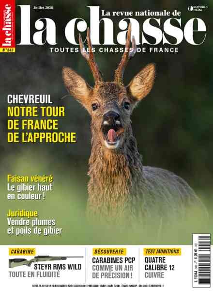 La Revue nationale de La chasse – Juillet 2026 Cover