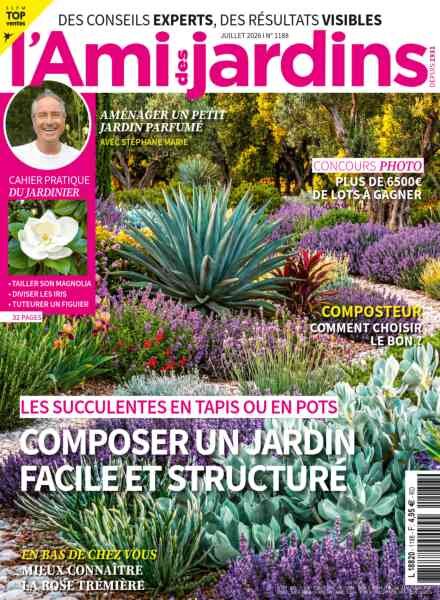 L’Ami des Jardins – Juillet 2026 Cover