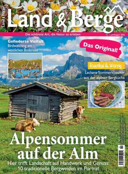 Land & Berge – Juli-August 2026 Cover
