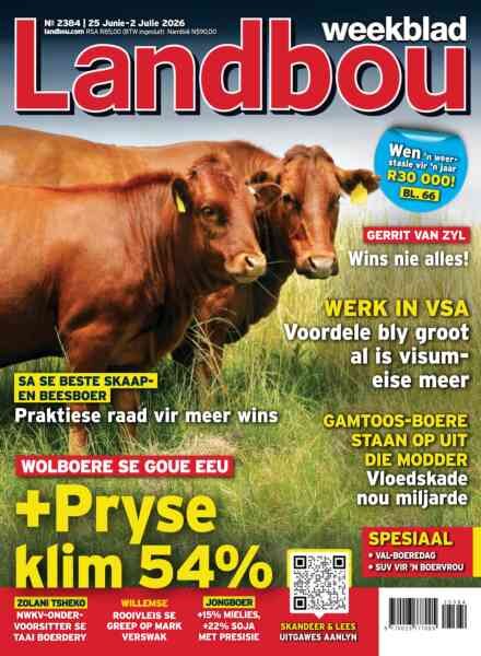 Landbouweekblad – 25 June 2026 Cover