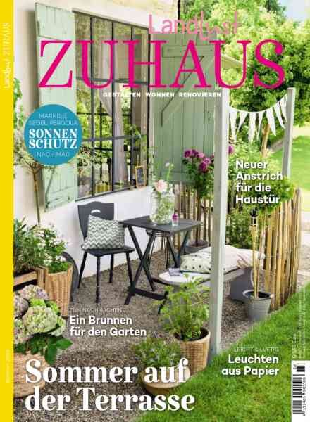 Landlust Zuhaus – Sommer 2026 Cover
