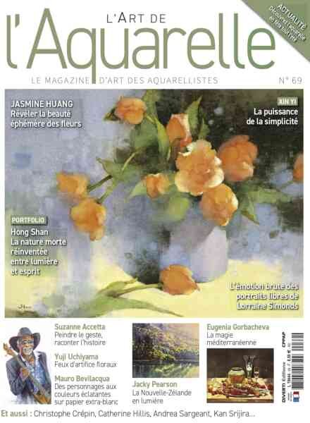 L’Art de l’Aquarelle – Juin-Aout 2026 Cover
