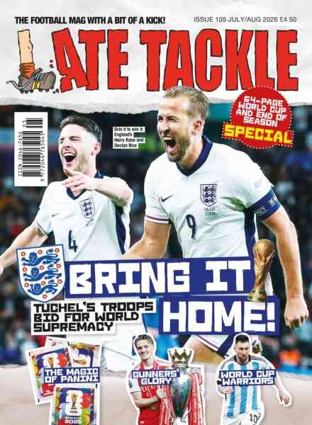 Late Tackle Football – 1 June 2026 Cover