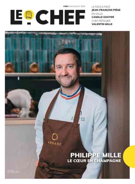 Le Chef – Juin-Juillet 2026 Cover