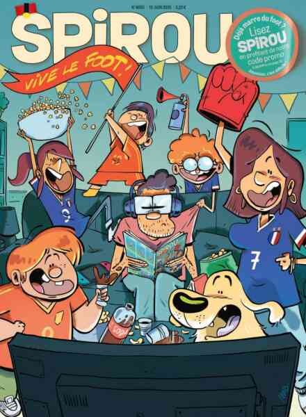 Le Journal de Spirou – 10 Juin 2026 Cover