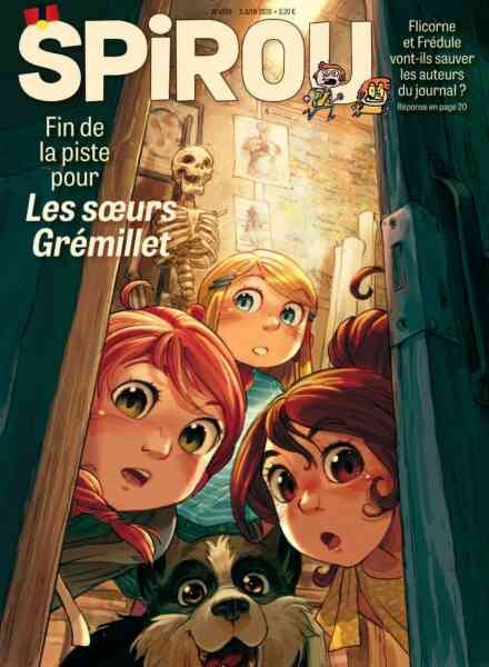 Le Journal de Spirou – 3 Juin 2026 Cover