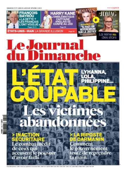 Le Journal du dimanche – 21 Juin 2026 Cover