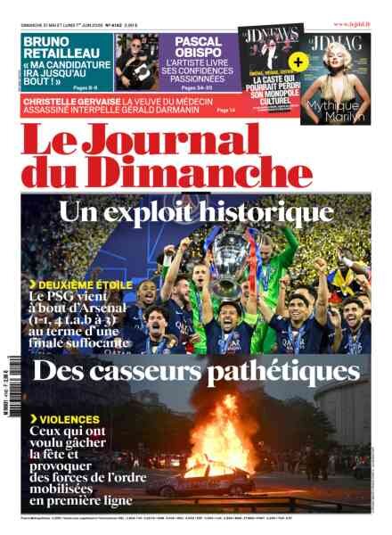 Le Journal du dimanche – 31 Mai 2026 Cover