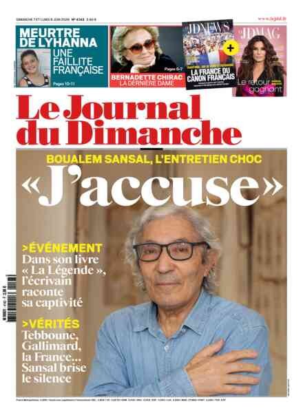 Le Journal du dimanche – 7 Juin 2026 Cover