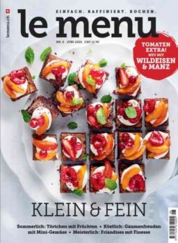 le menu – Juni 2026