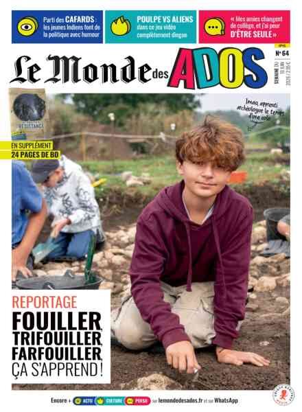 Le Monde des Ados – 10 Juin 2026 Cover