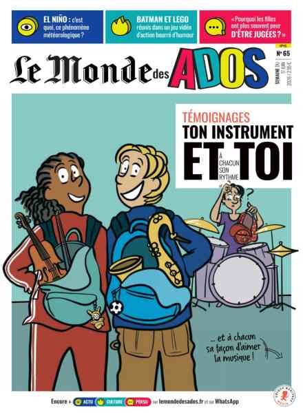Le Monde des Ados – 17 Juin 2026 Cover