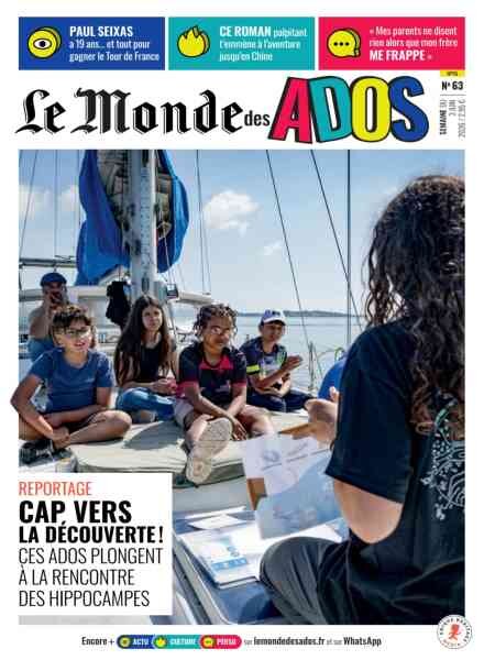 Le Monde des Ados – 3 Juin 2026 Cover