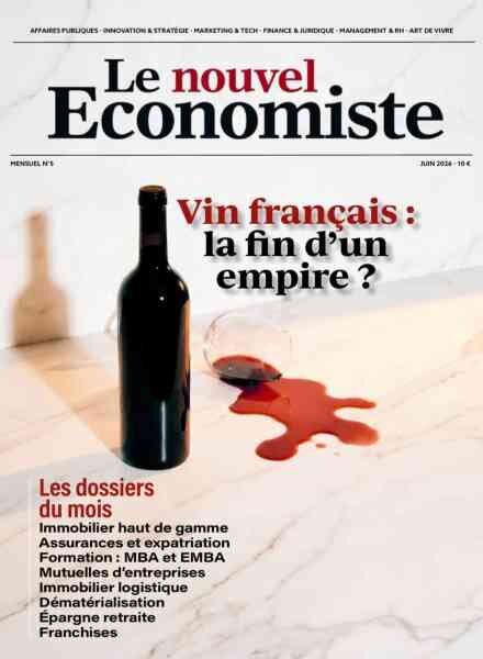Le Nouvel Economiste Mensuel – Juin 2026 Cover