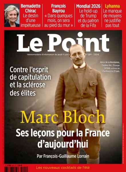 Le Point – 11 Juin 2026 Cover