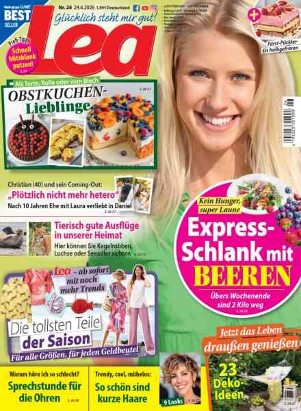 Lea – 24 Juni 2026 Cover