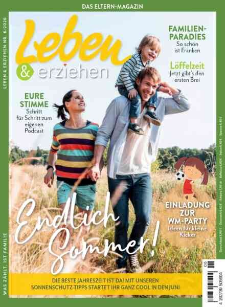 Leben & Erziehen – Juni 2026 Cover