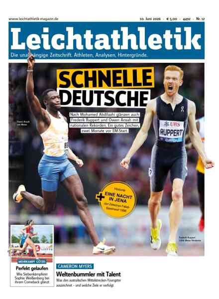 Leichtathletik – 10 Juni 2026 Cover