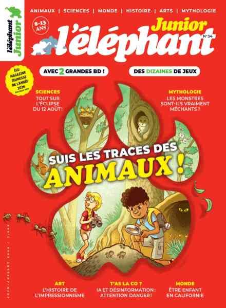 L’elephant Junior – Juin-Juillet 2026 Cover