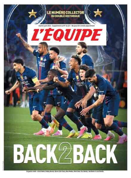 L’Equipe – Hors-Serie N 92 – Juin 2026 Cover