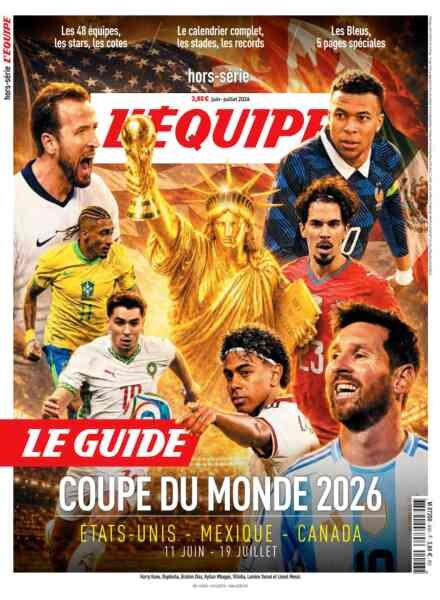 L’Equipe – Hors-Serie N 93 – Juin-Juillet 2026 Cover